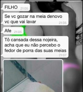 10 conversas mais engraçadas do Whatsapp em 2016+ > Filho vem ver